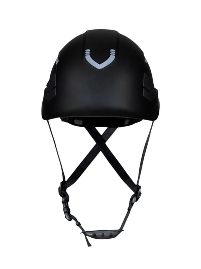 Casco Activex IV Alpine ABS Negro – Tipo II Clase E con Mentonera y Reflectantes - Anditek