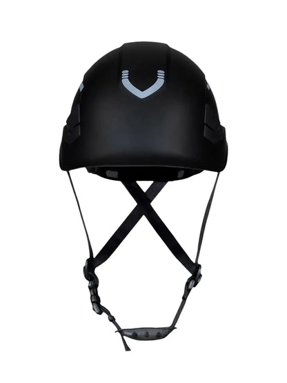 Casco Activex IV Alpine ABS Negro – Tipo II Clase E con Mentonera y Reflectantes - Anditek