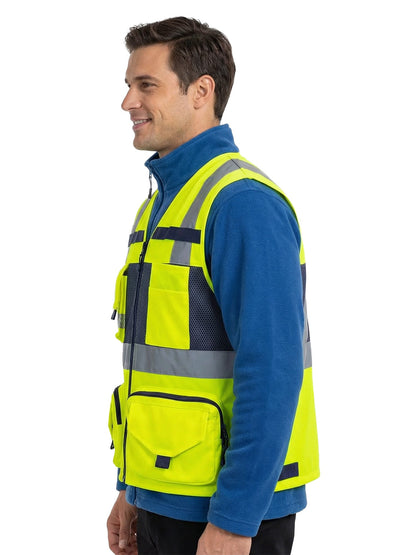 Chaleco Geólogo Activex Copper Reflectante 360º Basico - Anditek