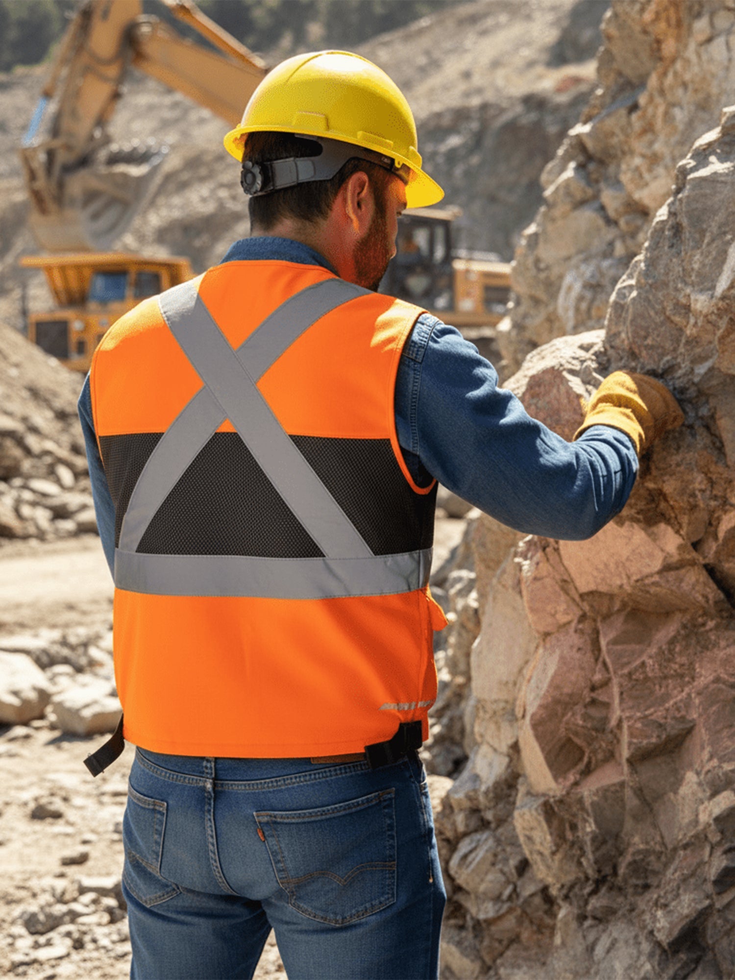 Chaleco Geólogo Activex Copper Reflectante 360º Basico - Anditek