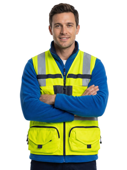 Chaleco Geólogo Activex Copper Reflectante 360º Basico - Anditek