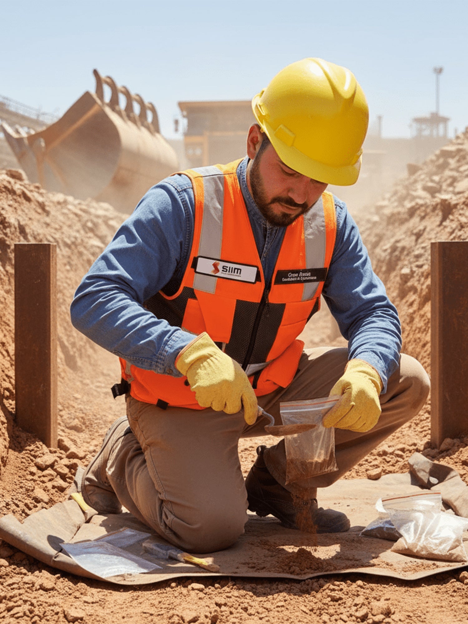 Chaleco Geólogo Activex Copper Reflectante 360º Basico - Anditek