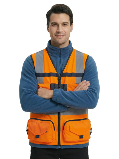 Chaleco Geólogo Activex Copper Reflectante 360º Basico - Anditek