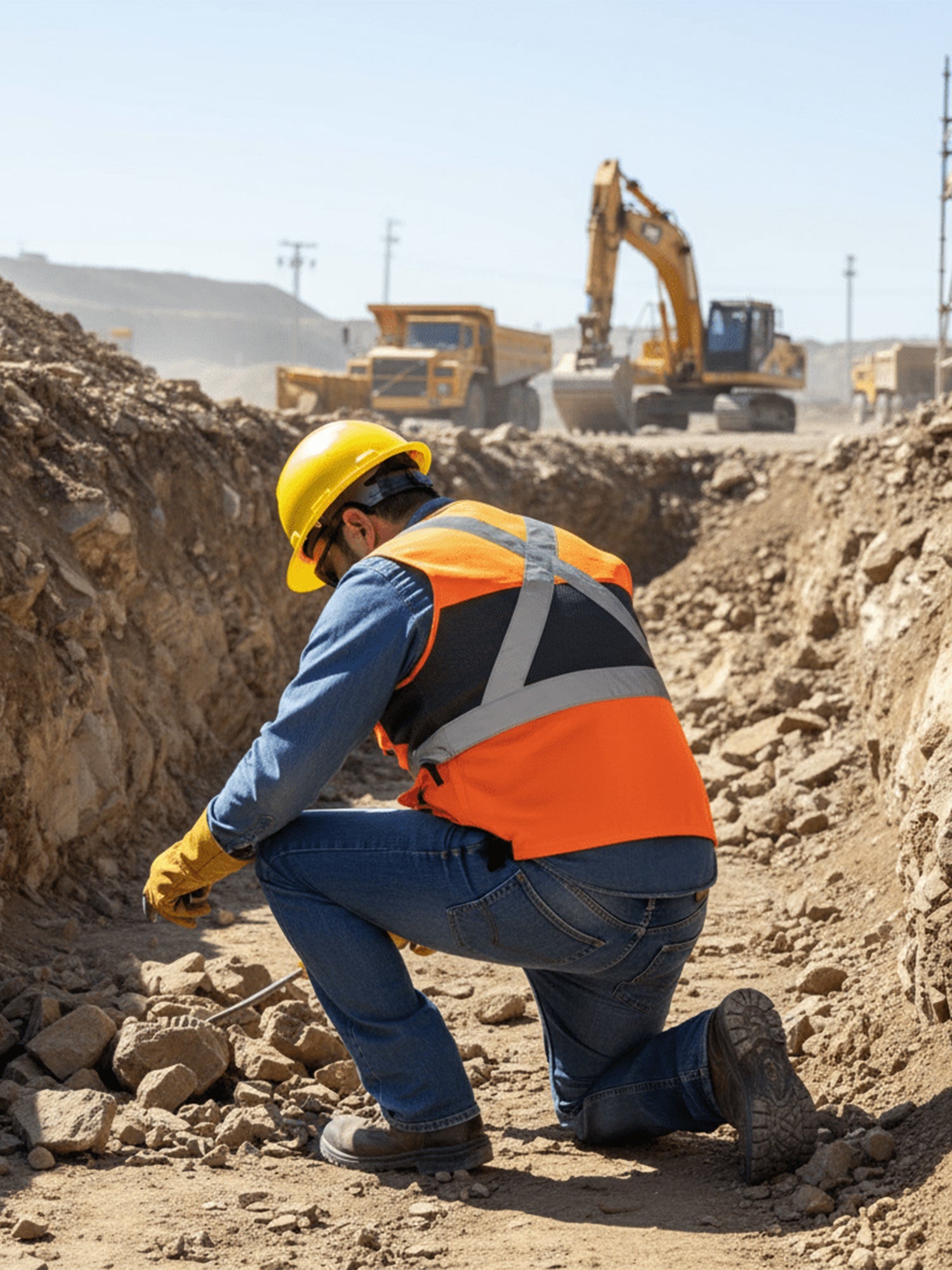 Chaleco Geólogo Activex Copper Reflectante 360º Basico - Anditek