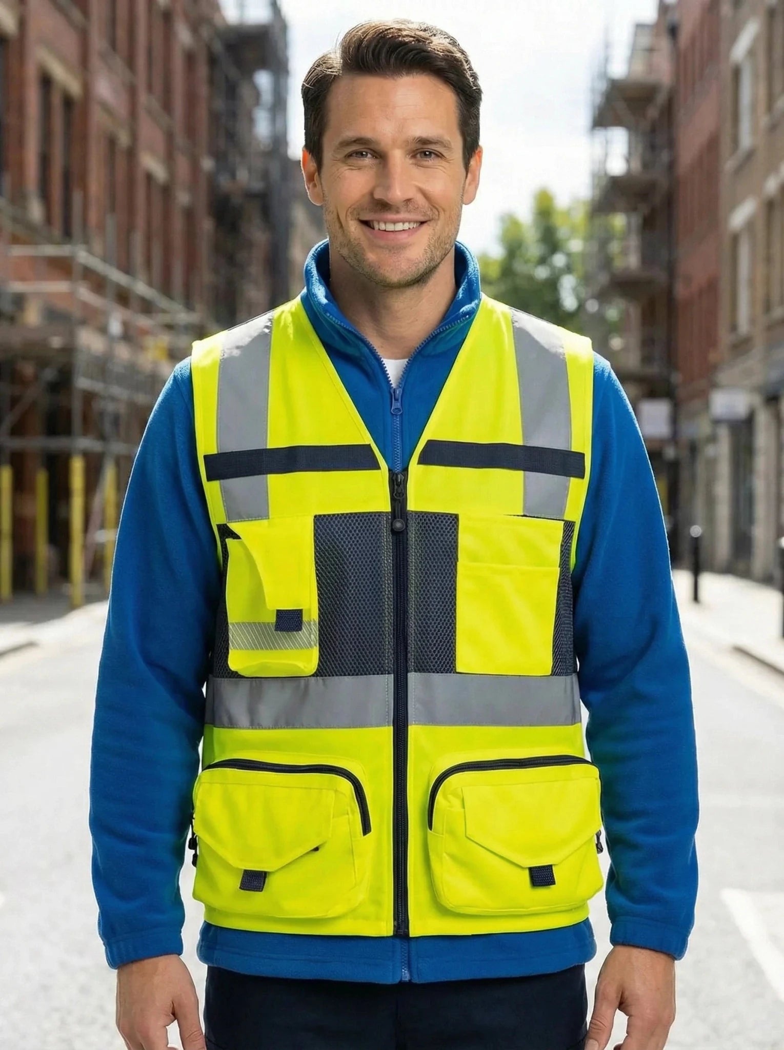 Chaleco Geólogo Activex Copper Reflectante 360º Basico - Anditek