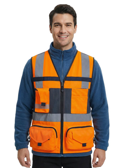 Chaleco Geólogo Activex Copper Reflectante 360º Basico - Anditek