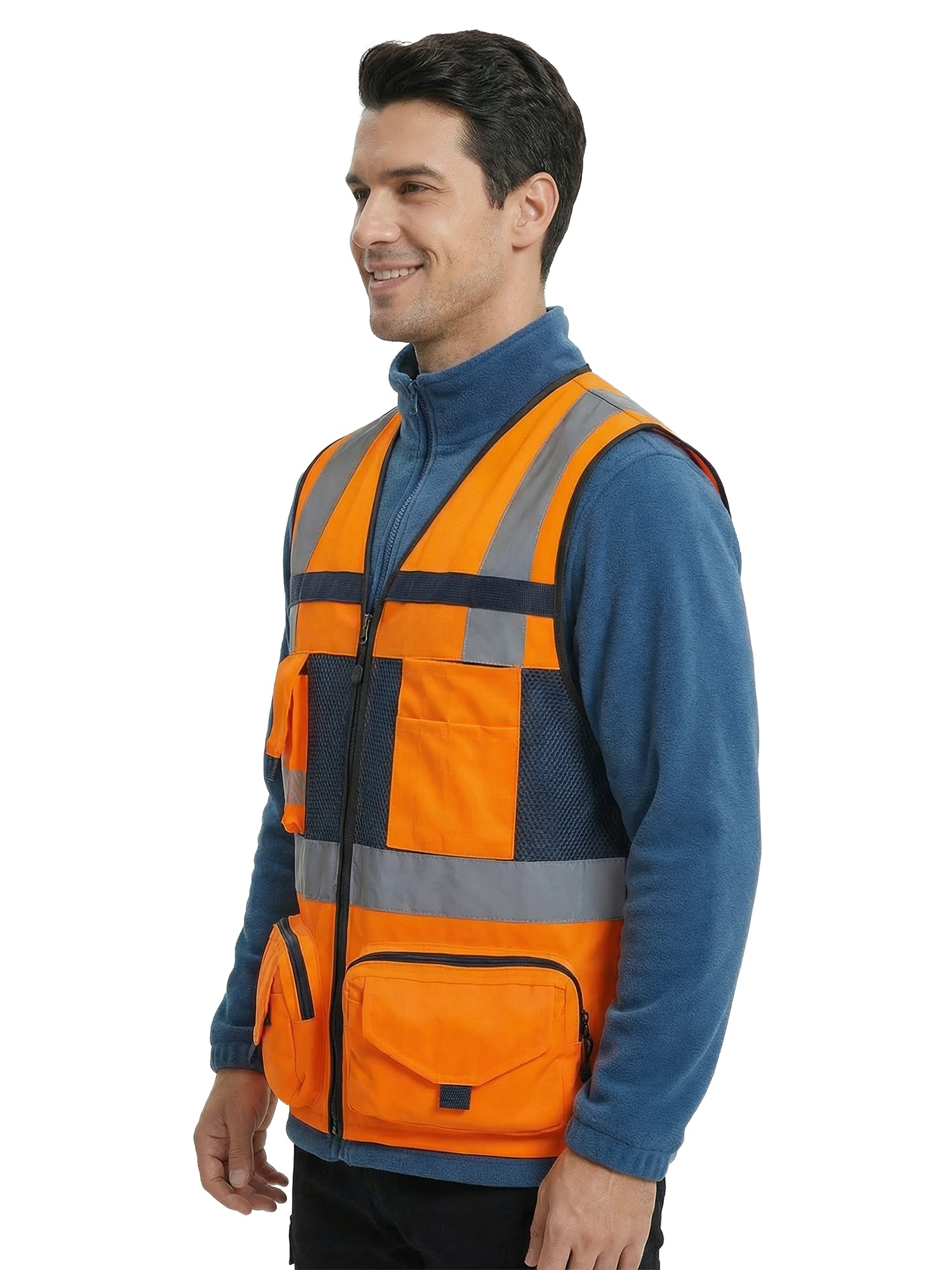 Chaleco Geólogo Activex Copper Reflectante 360º Basico - Anditek