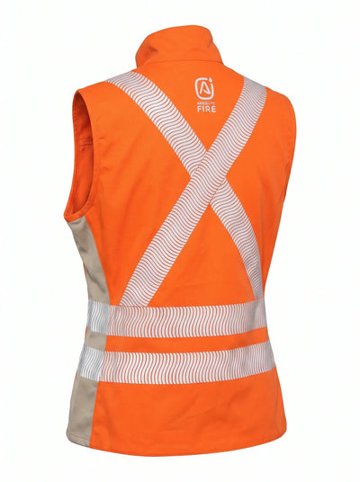 Chaleco Geólogo Ignífugo Mujer Activex® FRSVT – Certificado NFPA 2112, NFPA 70E y EN 13034 con Diseño Anatómico Femenino - Anditek