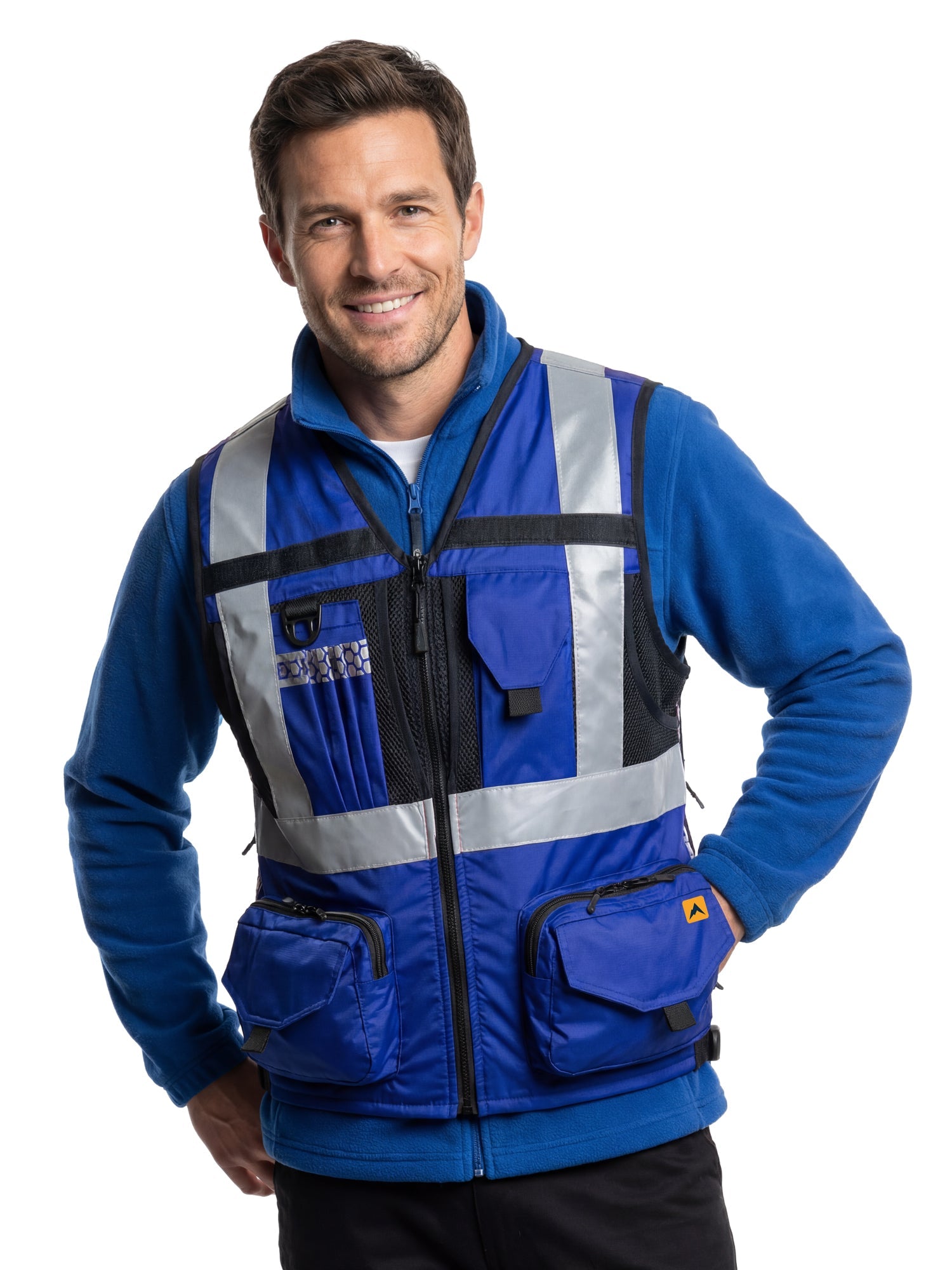 Chaleco Geólogo N1 Hombre Azul Anditek - Anditek