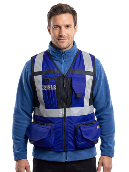 Chaleco Geólogo N1 Hombre Azul Anditek - Anditek