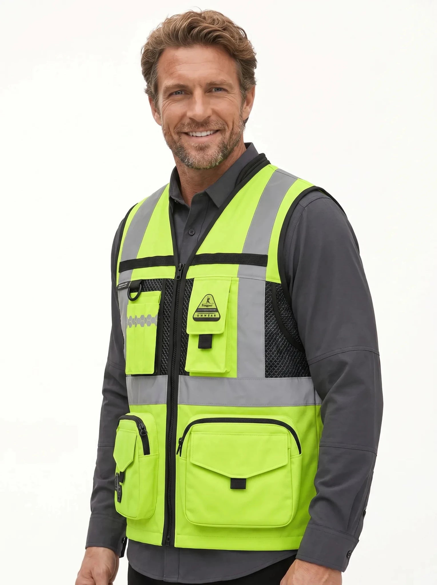 Chaleco Geólogo N1 Phoenix Peregrin Hombre – High Vis Premium - Anditek