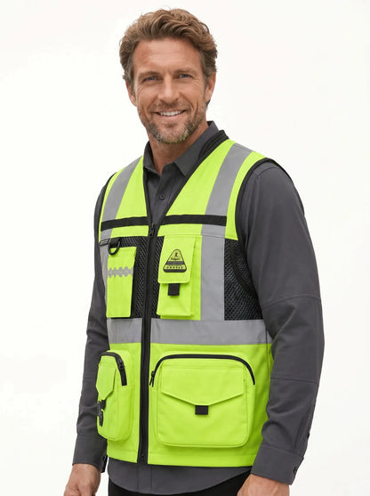 Chaleco Geólogo N1 Phoenix Peregrin Hombre – High Vis Premium - Anditek