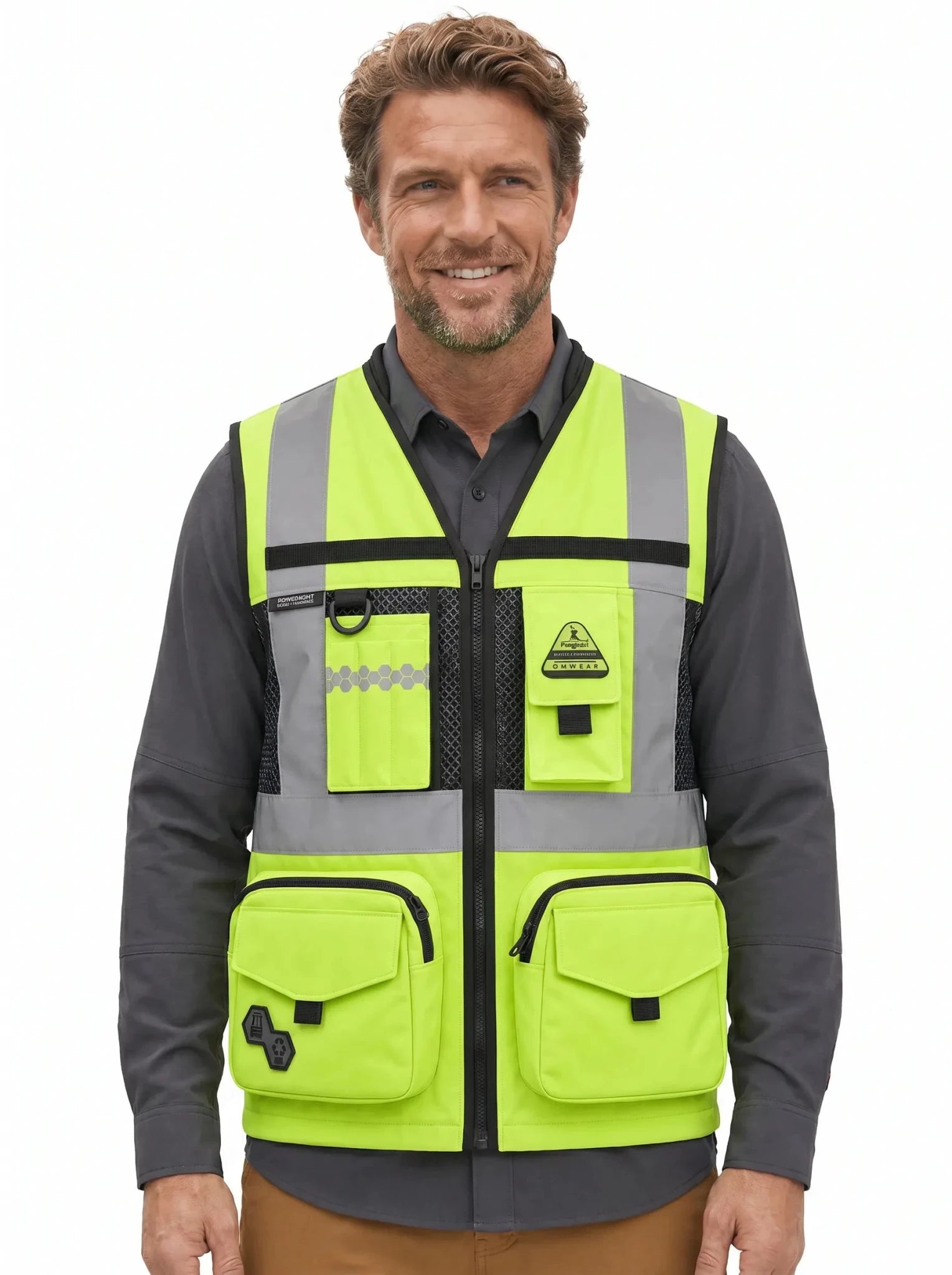 Chaleco Geólogo N1 Phoenix Peregrin Hombre – High Vis Premium - Anditek