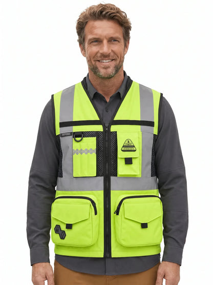 Chaleco Geólogo N1 Phoenix Peregrin Hombre – High Vis Premium - Anditek