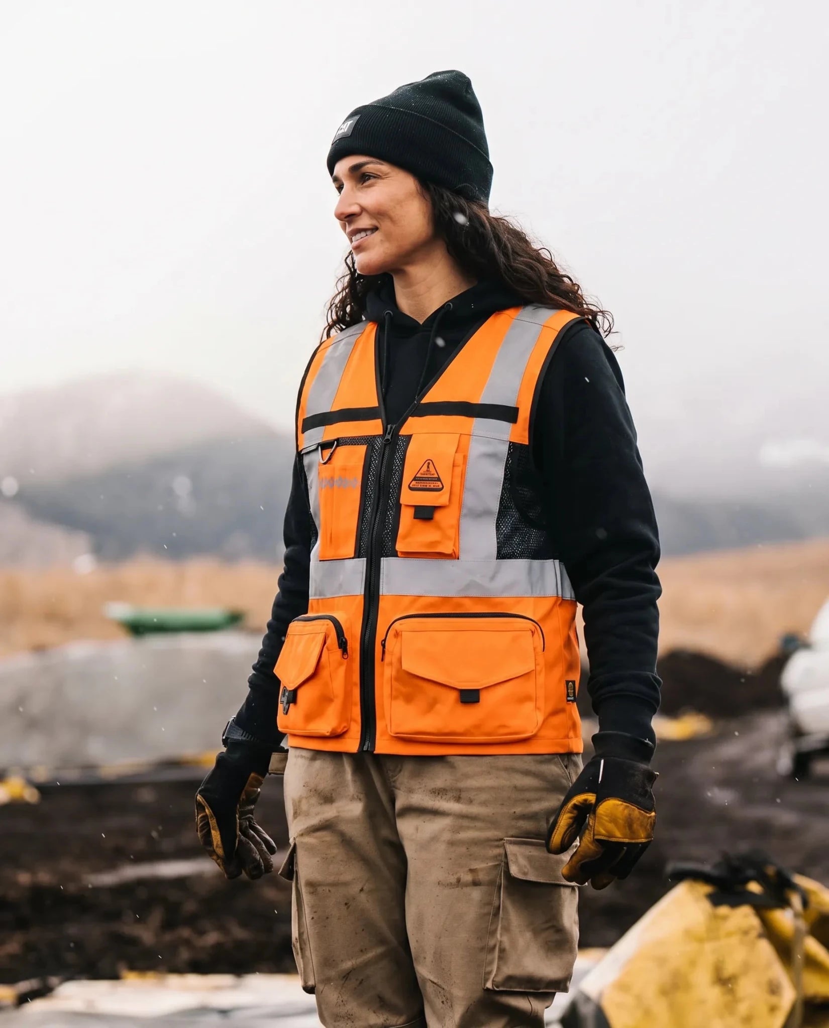 Chaleco Geólogo N1 Phoenix Peregrin Mujer – High Vis Premium - Anditek