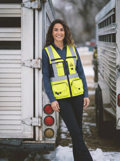 Chaleco Geólogo N1 Phoenix Peregrin Mujer – High Vis Premium - Anditek