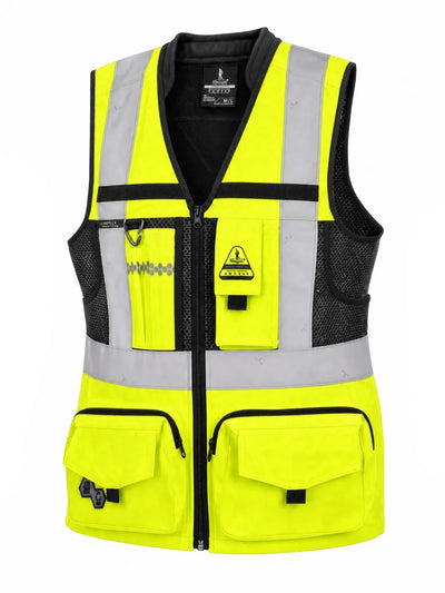 Chaleco Geólogo N1 Phoenix Peregrin Mujer – High Vis Premium - Anditek