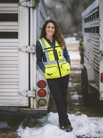 Chaleco Geólogo N1 Phoenix Peregrin Mujer – High Vis Premium - Anditek