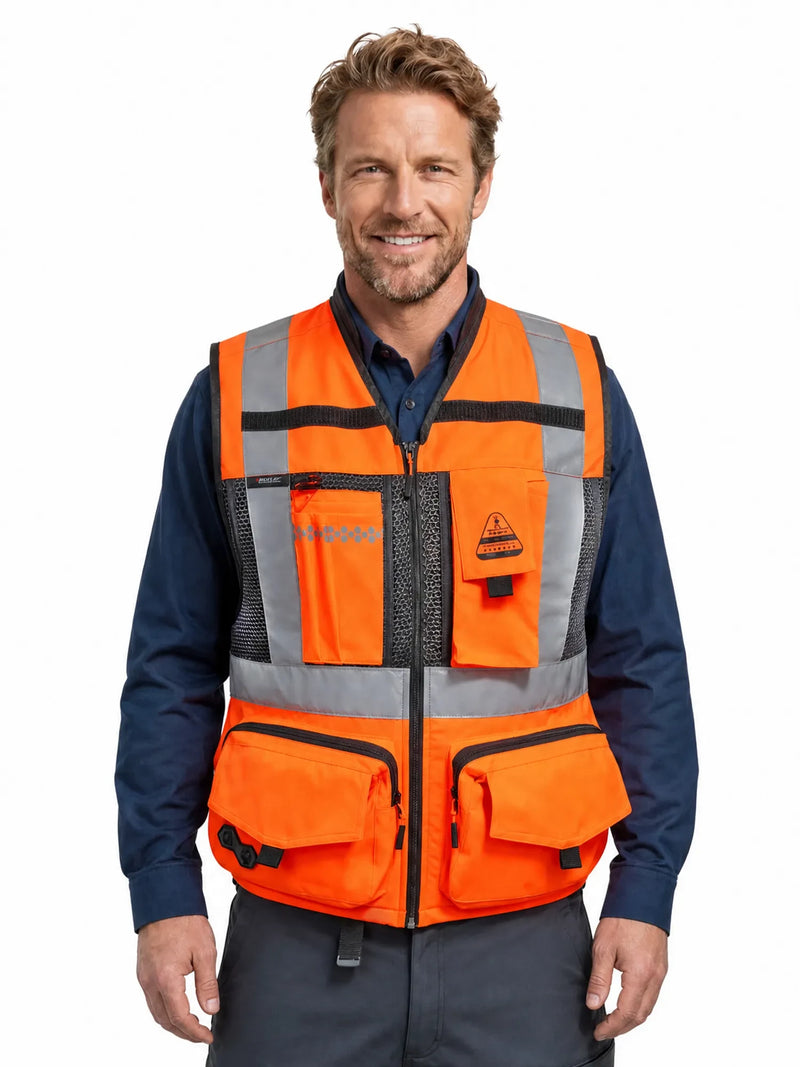 Chaleco Geólogo N1 Phoenix Peregrin Hombre – High Vis Premium