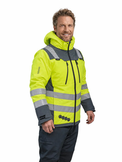 Parka Peregrin Orbital Hombre High Vis – Impermeable Térmica