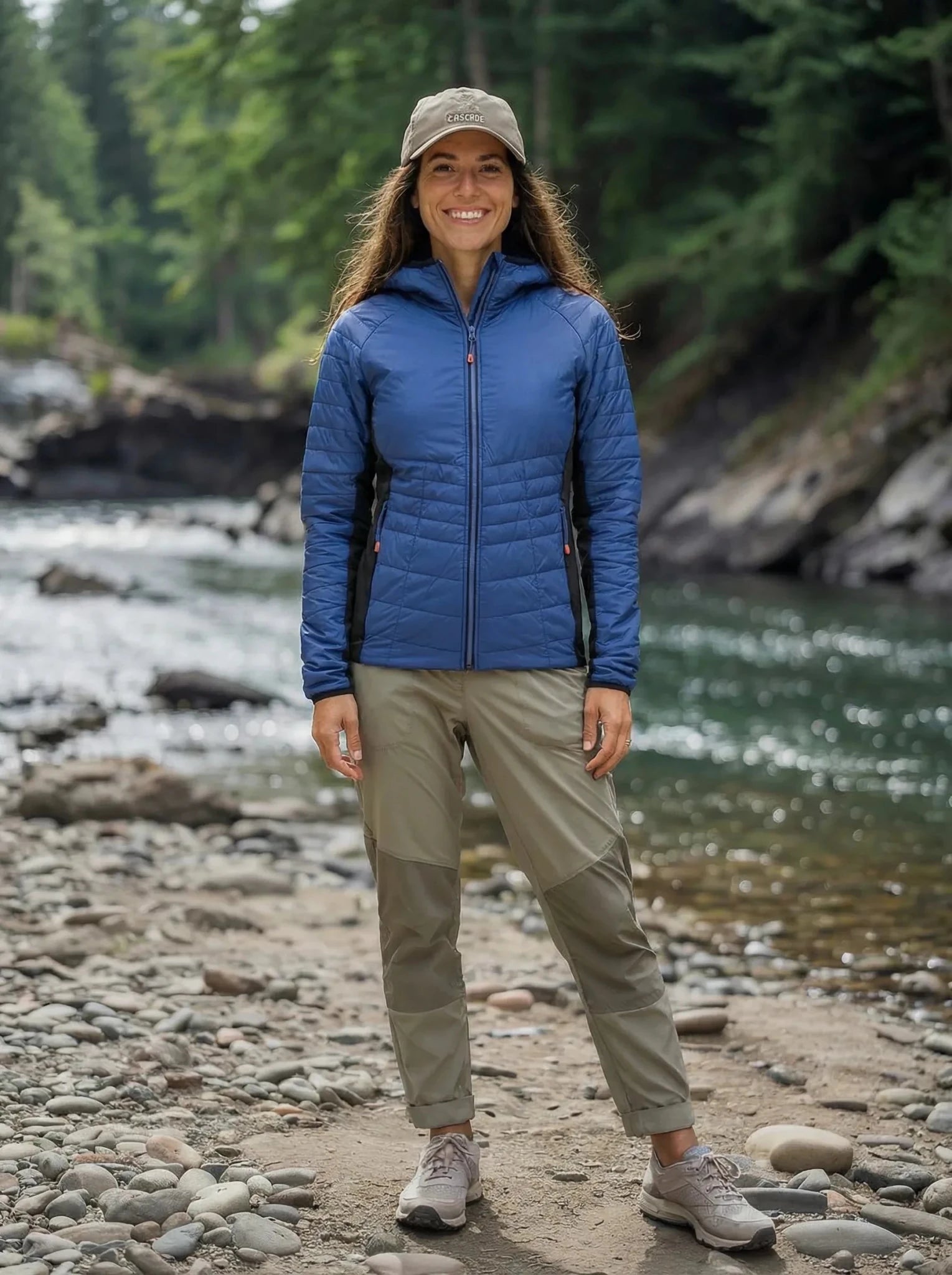 Chaqueta Híbrida Mujer OXWEAR Onyx – Thermaloft® Hidrófugo + Paneles +FLEX® Elásticos para Outdoor y Uso Diario - Anditek