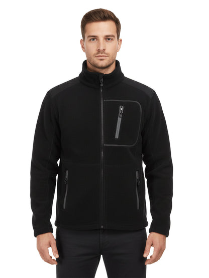 Chaqueta Micropolar Absolute Zero Polartec® Hombre Negro W - 4600 - Anditek