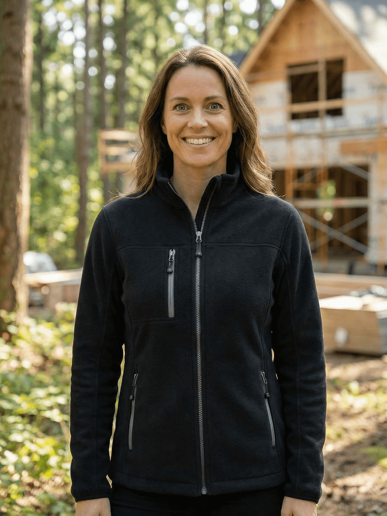 Chaqueta Micropolar Absolute Zero Polartec® Mujer Negro W - 4600 - Anditek