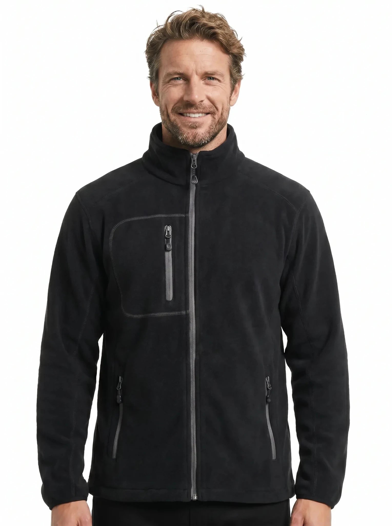 Chaqueta Micropolar Hombre Absolute Zero Polartec® W - 4600 – Hidrofóbica Windproof Antipilling Chile - Anditek
