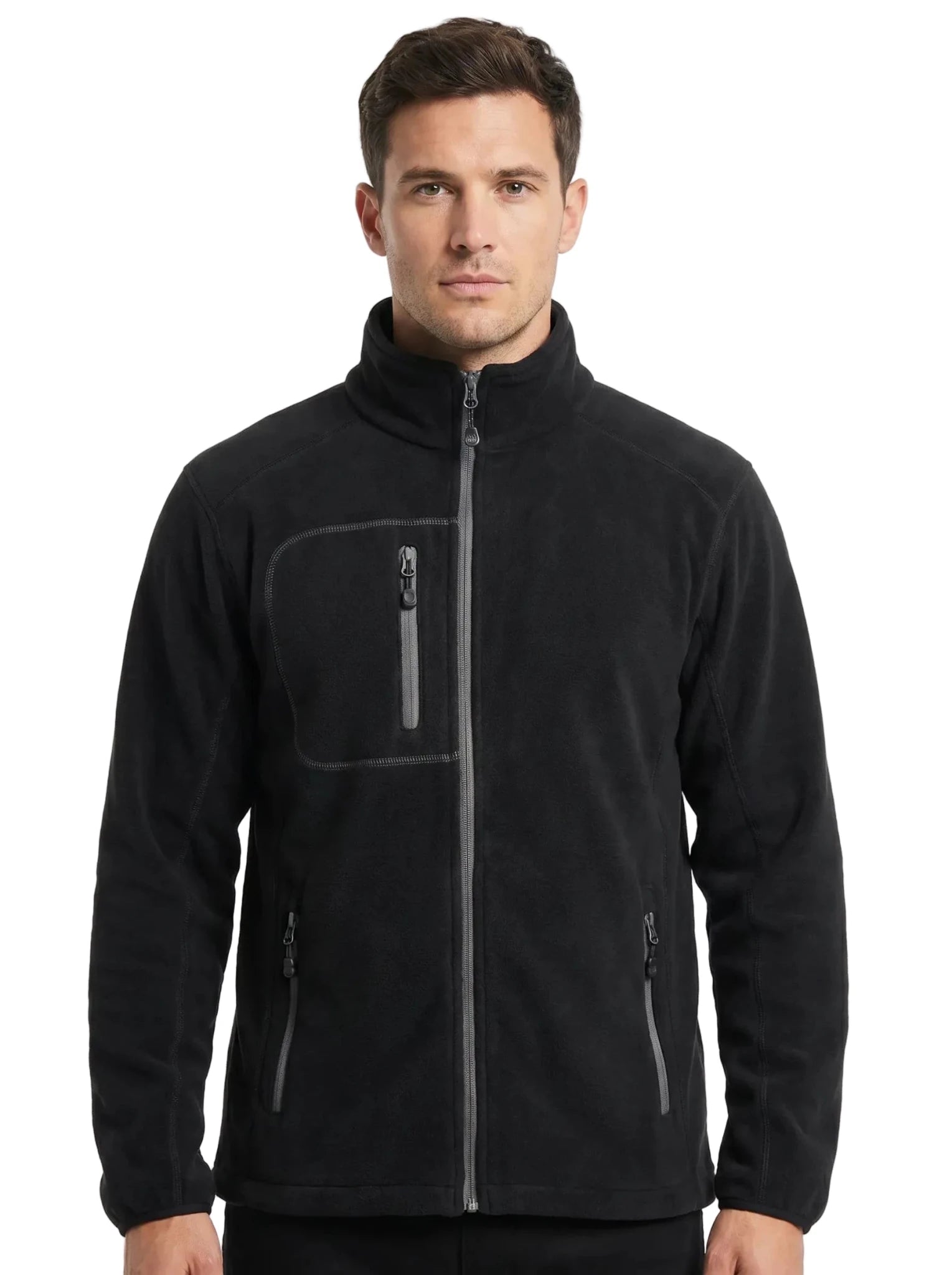 Chaqueta Micropolar Hombre Absolute Zero Polartec® W - 4600 – Hidrofóbica Windproof Antipilling Chile - Anditek