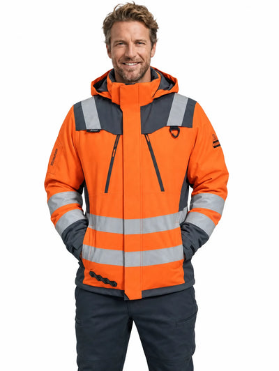 Parka Peregrin Orbital Hombre High Vis – Impermeable Térmica