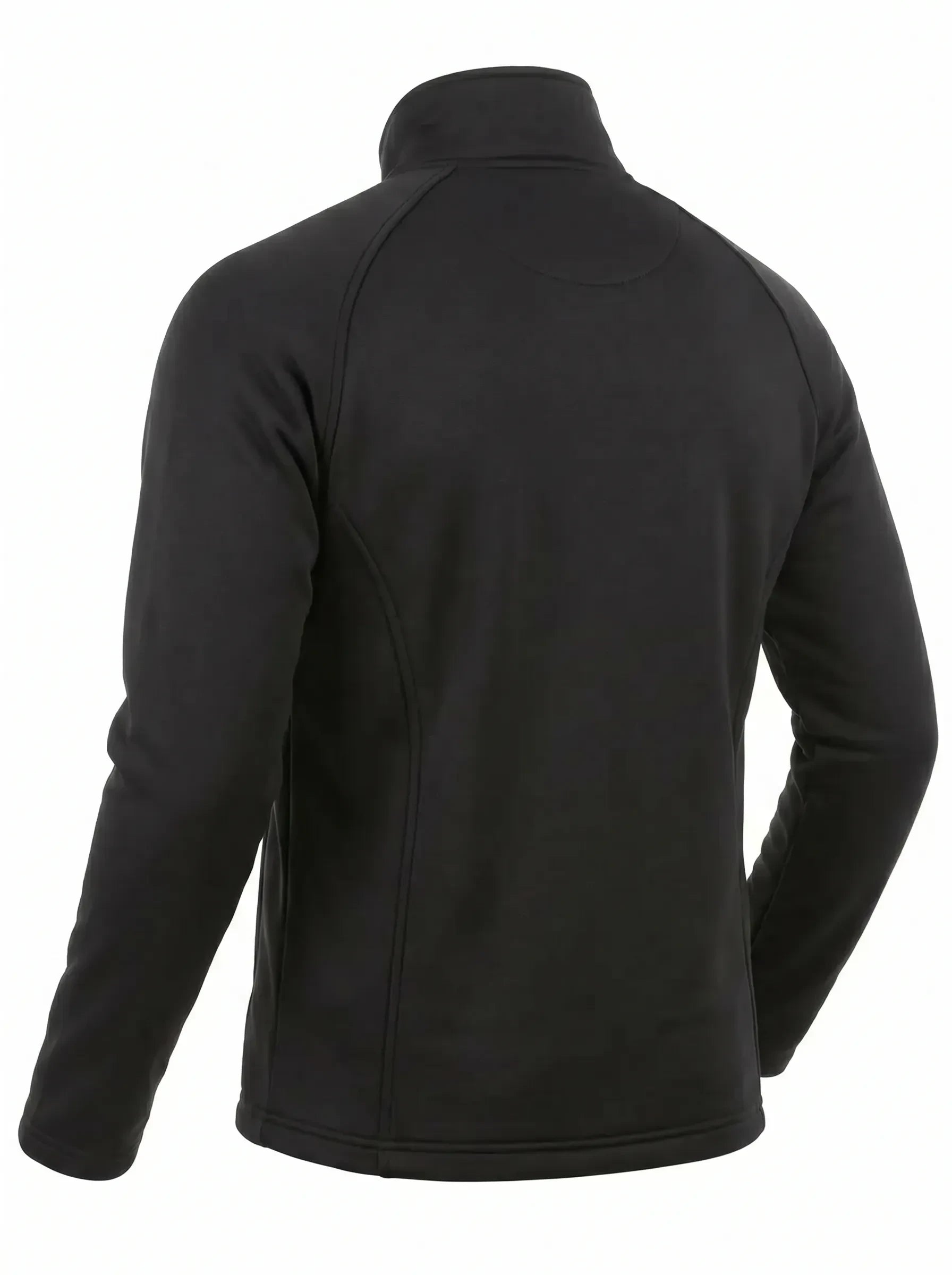Polar Técnico Hombre Oxwear Cooper – Thermafleece® +FLEX® Medio Cierre Negro y Azul Patrol Chile