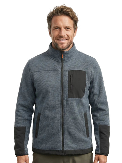 Chaqueta Polar Hombre Oxwear Altai – Tipo Sweater Thermafleece® Rip - Stop Cierre Full Zip Chile - Anditek