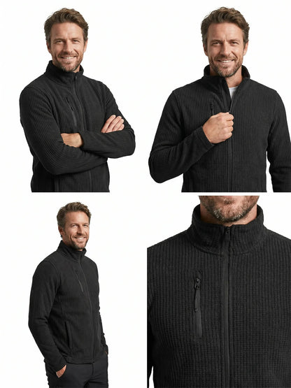 Chaqueta Polar Panal Corporativa Culpeo Hombre Anditek – Térmica Texturizada - Anditek