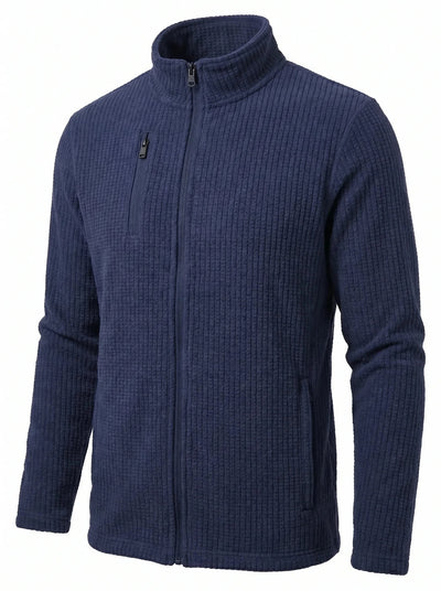 Chaqueta Polar Panal Corporativa Culpeo Hombre Anditek – Térmica Texturizada - Anditek