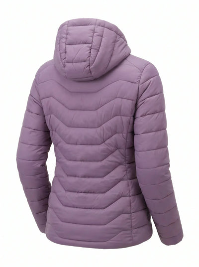Chaqueta Térmica Mujer OXWEAR Goldstrike – Thermaloft® Hidrófugo, Gorro Desmontable y Diseño Ultra Liviano para Invierno - Anditek