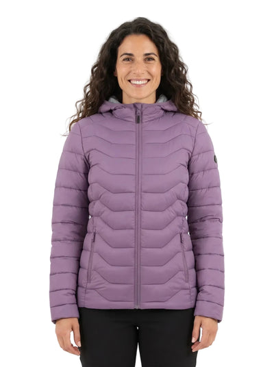 Chaqueta Térmica Mujer OXWEAR Goldstrike – Thermaloft® Hidrófugo, Gorro Desmontable y Diseño Ultra Liviano para Invierno - Anditek