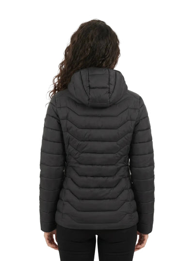 Chaqueta Térmica Mujer OXWEAR Goldstrike – Thermaloft® Hidrófugo, Gorro Desmontable y Diseño Ultra Liviano para Invierno - Anditek