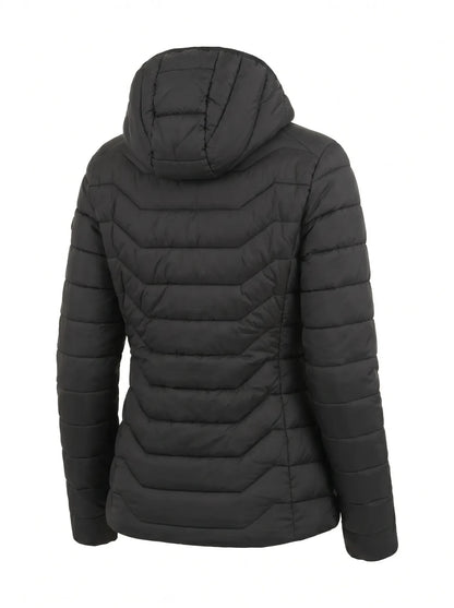 Chaqueta Térmica Mujer OXWEAR Goldstrike – Thermaloft® Hidrófugo, Gorro Desmontable y Diseño Ultra Liviano para Invierno - Anditek