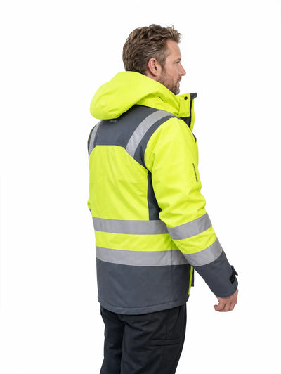 Parka Peregrin Orbital Hombre High Vis – Impermeable Térmica