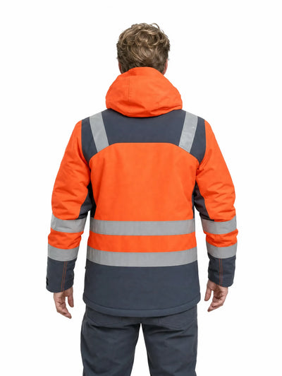 Parka Peregrin Orbital Hombre High Vis – Impermeable Térmica