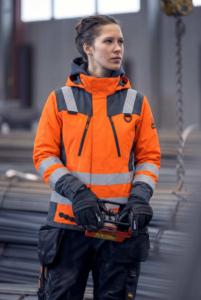 Parka Peregrin Orbital Mujer High Vis – Impermeable Térmica