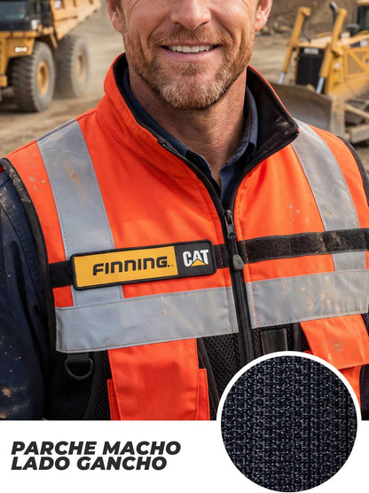 Parche GANCHO Personalizado con Logo Anditek – Impresión Full Color con Velcro Gancho/Macho para Uniformes, Chaquetas y Equipos de Trabajo Chile
