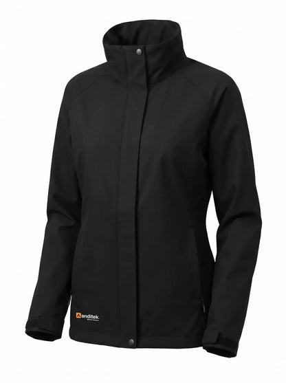 Cortaviento Mujer Anditek® Bengala – Membrana Blocktech 8.000 mm, Ultra Liviano y Compactable para Lluvia y Viento - Anditek