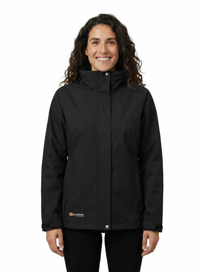 Cortaviento Mujer Anditek® Bengala – Membrana Blocktech 8.000 mm, Ultra Liviano y Compactable para Lluvia y Viento - Anditek
