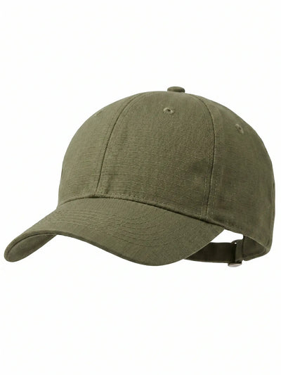 Gorro Gabardina Ripstop Anditek Verde Carabinero – 6 Paneles con Hebilla Metálica Ideal para Bordado y Uso Corporativo Chile - Anditek