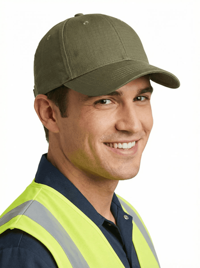 Gorro Gabardina Ripstop Verde Carabinero – Ajuste Metálico y Alta Durabilidad - Anditek