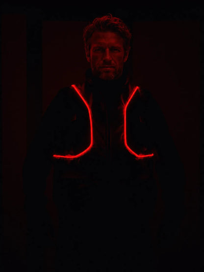 Chaleco Geólogo N1 Gamma Peregrin Unisex con Luces LED – High Vis Premium