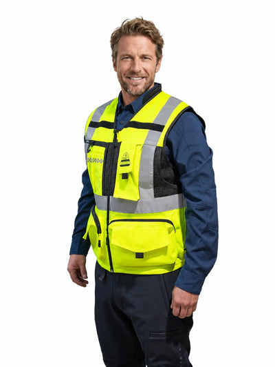 Chaleco Geólogo N1 Phoenix Peregrin Hombre – High Vis Premium