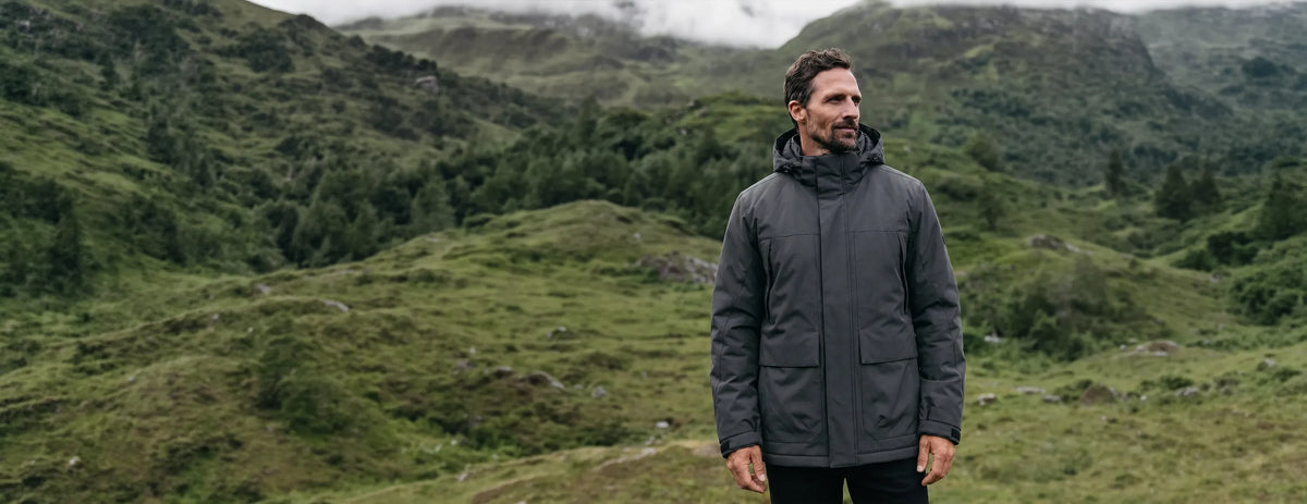 Parkas y chaquetas para hombre