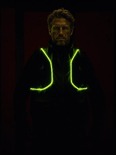 Chaleco Geólogo N1 Gamma Peregrin Unisex con Luces LED – High Vis Premium